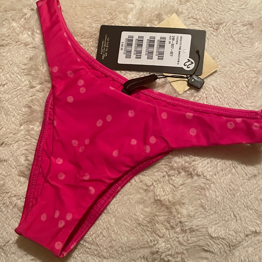 Brigitte Pink Georgia bikini bottom (XS)
